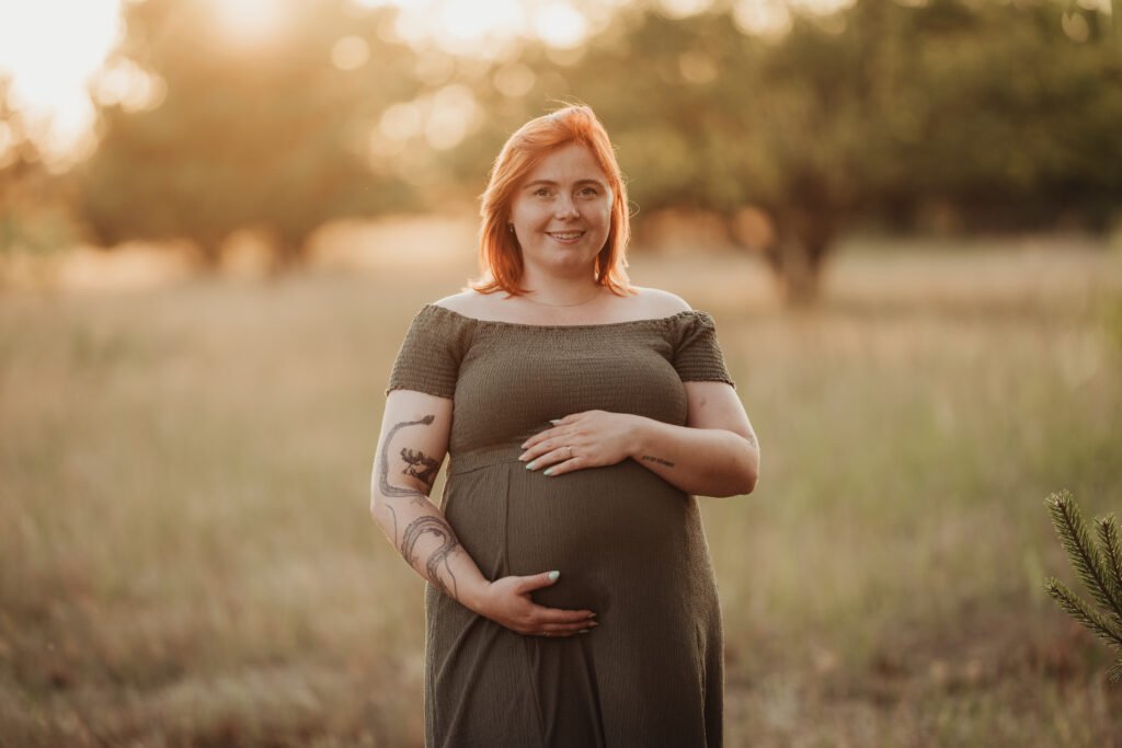 Babybauch Shooting Natur Schwarzwald